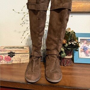 Rocket Dog Chocolate Over the Knee Boots